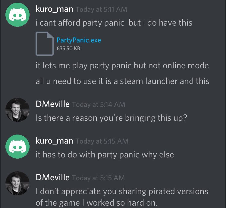 Party Panic Steam - amifasr